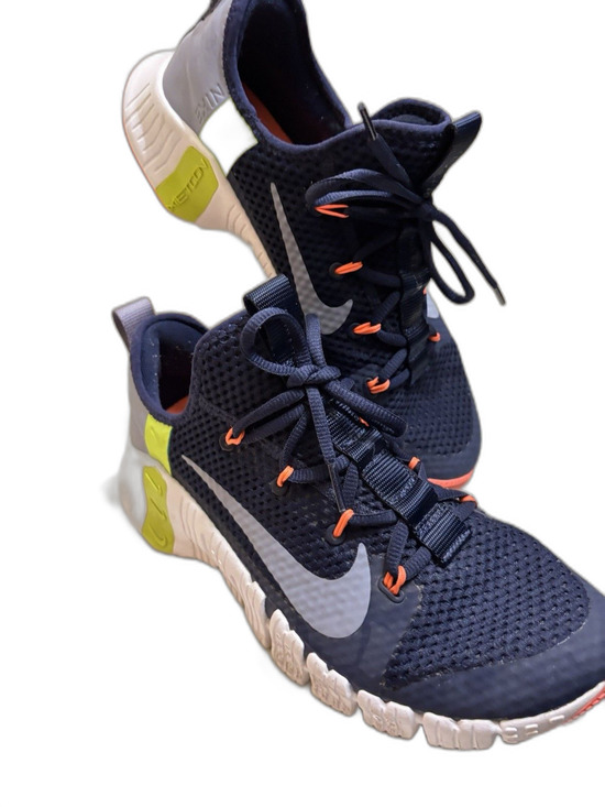Nike Free Metcon 3 Men\'s Size 9.5 Gym Workout Shoes Blacken Blue Ashen Slate main image 5